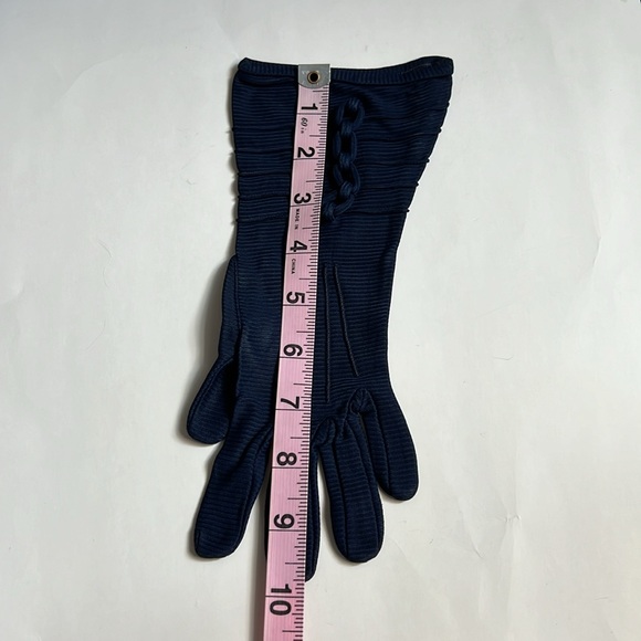 Vintage Picnit By Van Raalte Ladies Navy Day Gloves Size 6 - Picture 5 of 8